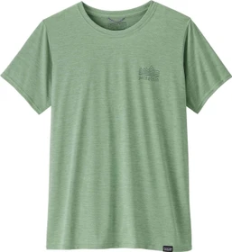 Patagonia Capilene Cool Daily Graphic Funktionsshirt kurzarm strataspire: ellwood green x-dye (Damen)