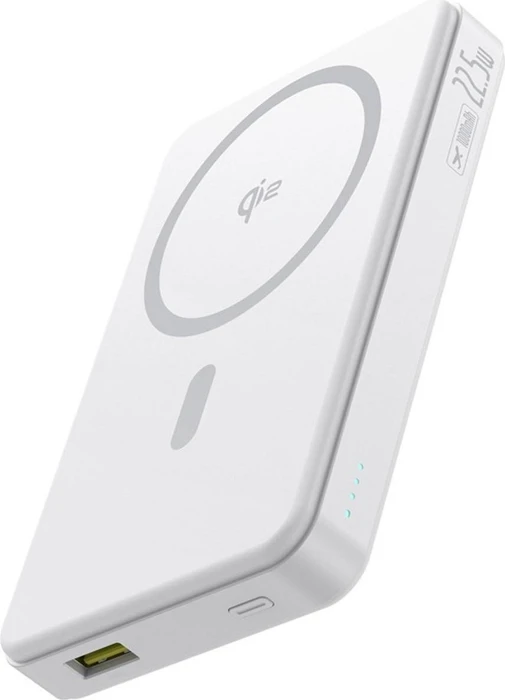 Baseus Powerbank 10000mAh Qi2 Magsafe 22,5W weiß