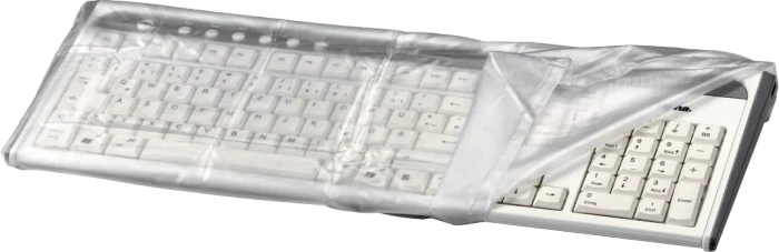 Hama Staubschutzhaube, Tastaturabdeckung, transparent