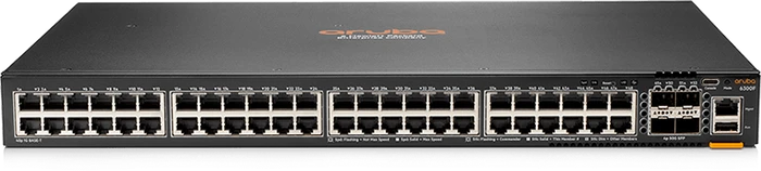 HPE Aruba CX 6300 Series 6300F Rackmount Gigabit Managed Switch, 48x RJ-45, 4x SFP56