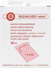 Nobamed Rudavlies steril,  5 x 7cm,    50 Stück