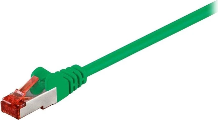 goobay Patchkabel, Cat6, S/FTP, RJ-45/RJ-45, 50m, grün