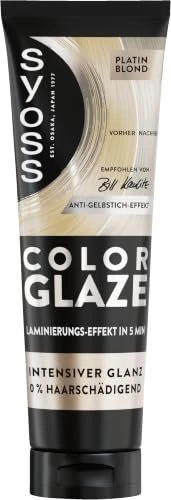 Syoss Intense Color Glaze Haartönung platin blond, 130ml