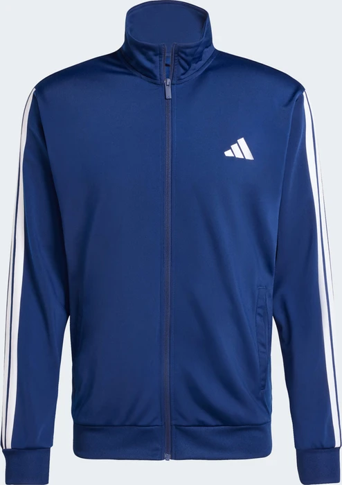 adidas Basic 3-Streifen Tricot Trainingsanzug dark blue (Herren)