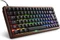 Sharkoon Skiller SGK50 S3 Wood PBT, braun, LEDs RGB, hot-swap, Gateron G Pro 3.0 YELLOW, USB, DE Vorschaubild