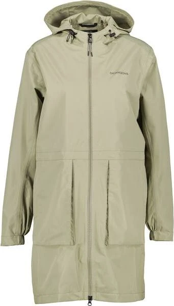 Didriksons Bella Funktionsmantel mistel green (Damen)