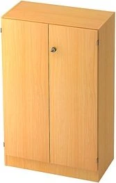 Hammerbacher Schrankwandsystem Solid 6+7 V6550, Streifengriff, buche, Aktenschrank