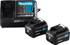 Makita Powersource-Kit Starterset 12V, 4.0Ah, Li-Ionen, 2 Akkus [8.0Ah] [96Wh]