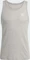 adidas Trefoil Essentials Shirt ärmellos medium grey heather/white (Herren) Vorschaubild