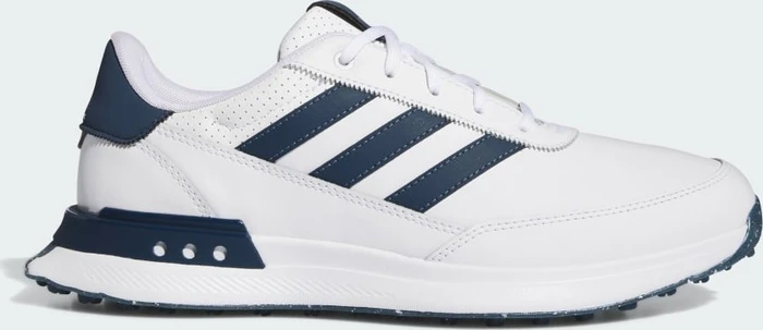 adidas S2G Spikeless Leather 24 cloud white/collegiate navy/silver metallic (Herren)