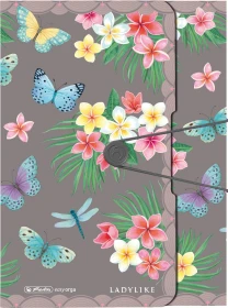 Herlitz easy orga to go Sammelbox, 40mm, A4, Ladylike Butterflies