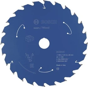 Bosch Professional Expert for Wood Kreissägeblatt 24Z, 165x1x20mm, 1 Stück