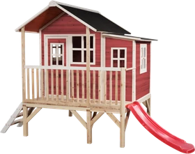 Exit Toys Exit Loft 350 Holz Spielhaus rot