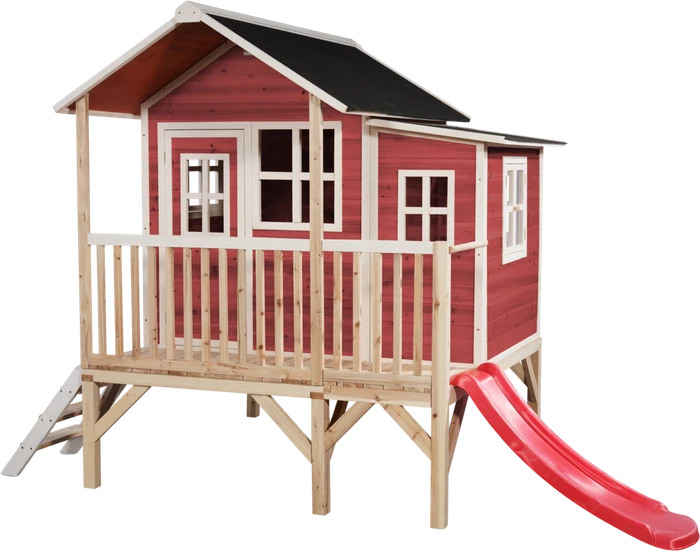 Exit Toys Exit Loft 350 Holz Spielhaus rot