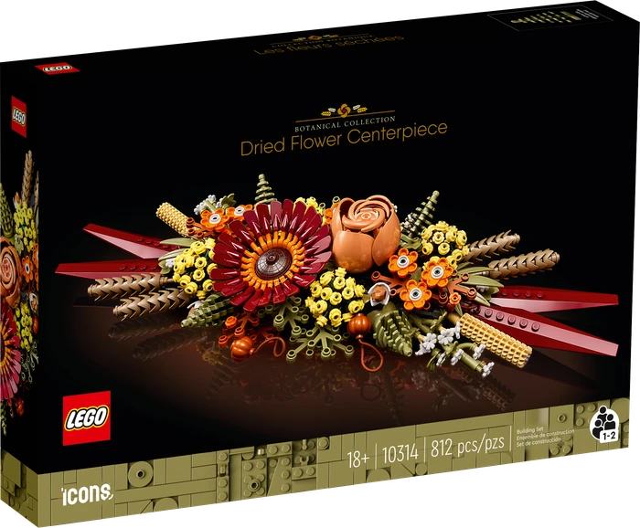 LEGO Botanicals - Trockenblumengesteck