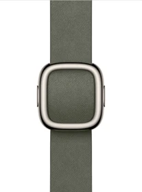 Apple Armband mit moderner Schließe Medium für Apple Watch 42mm silbergrau