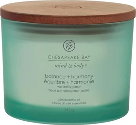 Chesapeake Bay Candle Balance + Harmony Waterlily Pear Duftkerze, 312g