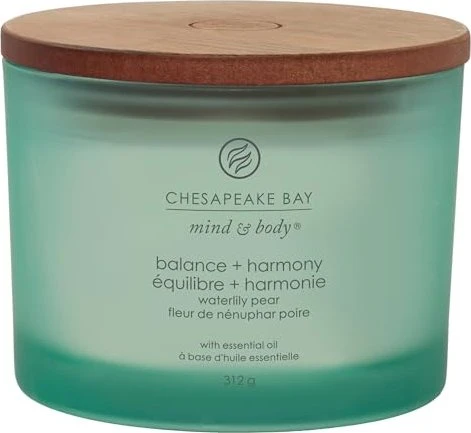 Chesapeake Bay Candle Balance + Harmony Waterlily Pear Duftkerze, 312g