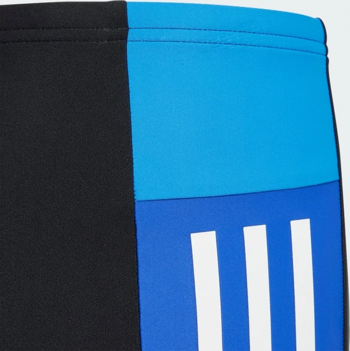 adidas Colourblock 3-Streifen Badehose black/bright royal/royal blue (Junior)