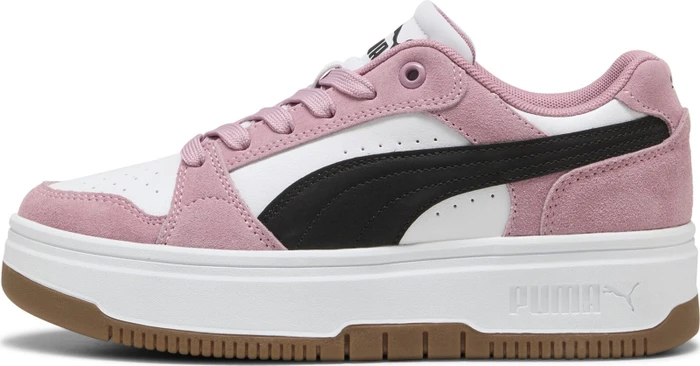 Puma Rebound Femme Low puma white/puma black/poised pink (Damen)