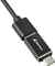 Sharkoon 3-Port Aluminium Hub schwarz, RJ-45, USB-A 3.0/USB-C 3.0 [Stecker] Vorschaubild