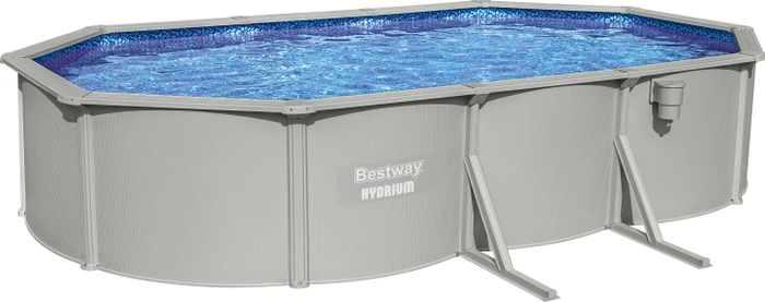 Bestway Hydrium Stahlwandpool Set oval 610x360x120cm