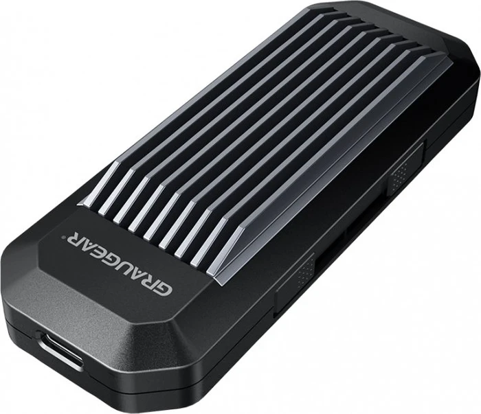 Graugear G-M202-AC-10G Externes Gehäuse für M.2 NVMe SSD, USB-C 3.1