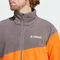 adidas Terrex Multi Fleece Jacke semi impact orange/charcoal (Herren) Vorschaubild
