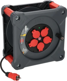 Brennenstuhl professionalLINE Kabeltrommel KA 3100 5, Schuko auf 5x Schuko, 33m, IP44, H07RN-F 3G1,5