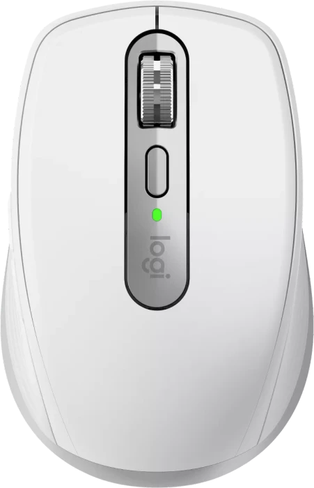 Logitech MX Anywhere 3S Pale Grey, weiß/grau, Logi Bolt, USB/Bluetooth