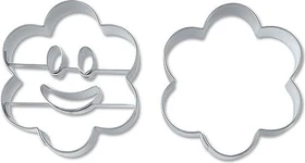 Städter Lachende Blume Präge-Ausstecher-Set, 2-tlg.