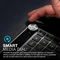 JLab Epic Wireless Keyboard, schwarz, LEDs weiß, USB/Bluetooth, UK Vorschaubild