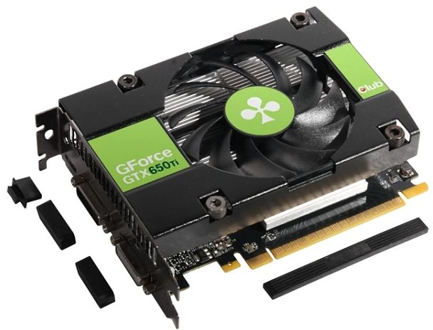 Club 3D GeForce GTX 650 Ti, 1GB GDDR5, 2x DVI, Mini HDMI