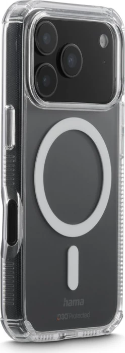 Hama Handyhülle Extreme Protect magnetisch für Apple iPhone 17 Pro transparent