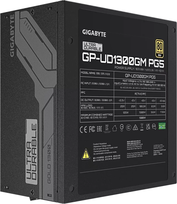GIGABYTE UD1300GM PG5 1300W, ATX 3.0