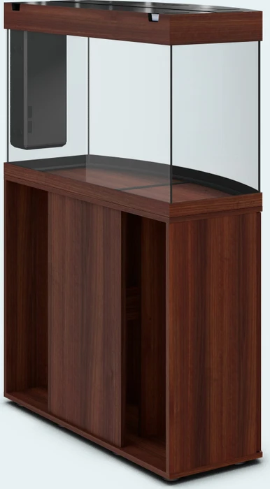 Juwel Vision 180 LED Aquarium-Set mit Unterschrank, dunkles Holz/dunkles Holz, 180l