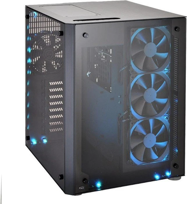 Lian Li PC-O8 schwarz, Glasfenster, RGB-Beleuchtung