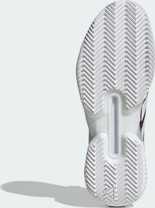 adidas Adizero Ubersonic 5 Clay maroon/silver metallic/core black (Herren)