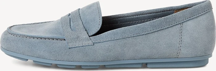 Tamaris Lederslipper light blue uni (Damen)