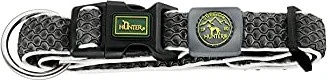 Hunter Hilo Vario Plus Halsung für Hunde, 3D-Mesh-Material, reflektierend, luftdurchlähssig, leicht, Zugentlastung, L-XL, Anthrazit