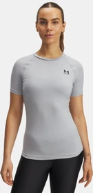 Under Armour HeatGear Armour Kompressionsshirt kurzarm mod gray/black (Damen)