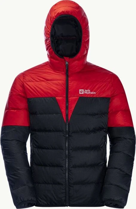 Jack Wolfskin DNA Tundra Down Hoody Funktionsjacke adrenaline red (Herren)