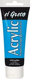 Kreul el Greco Acrylic Ink Acrylfarbe, azurblau, 75ml