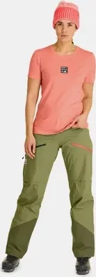 Ortovox 185 Merino Square Funktionsshirt kurzarm bloom (Damen)