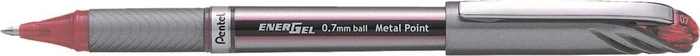 Pentel EnerGel BL27 Gelroller (Mine) silber/rot (BL27-BX) – Bild 2 von 2