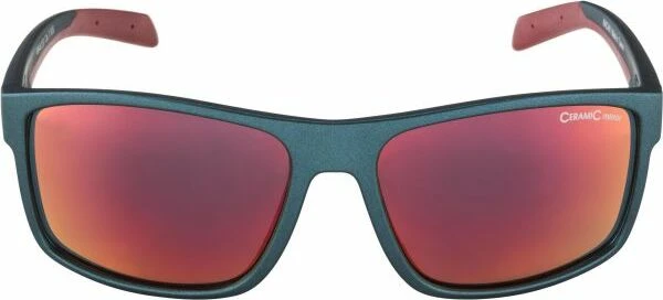 Alpina Nacan I indigo-matt cherry/ceramic mirror red
