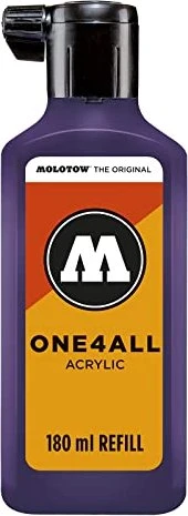 Molotow ONE4ALL Refill Acrylfarbe 180ml, violett dunkel