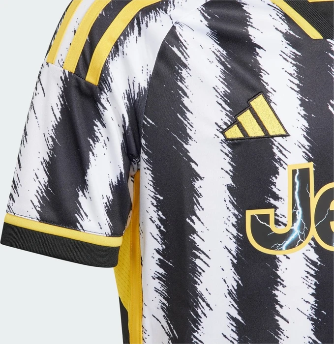 adidas Juventus Turin 2023/2024 Heimtrikot black/white (Junior)
