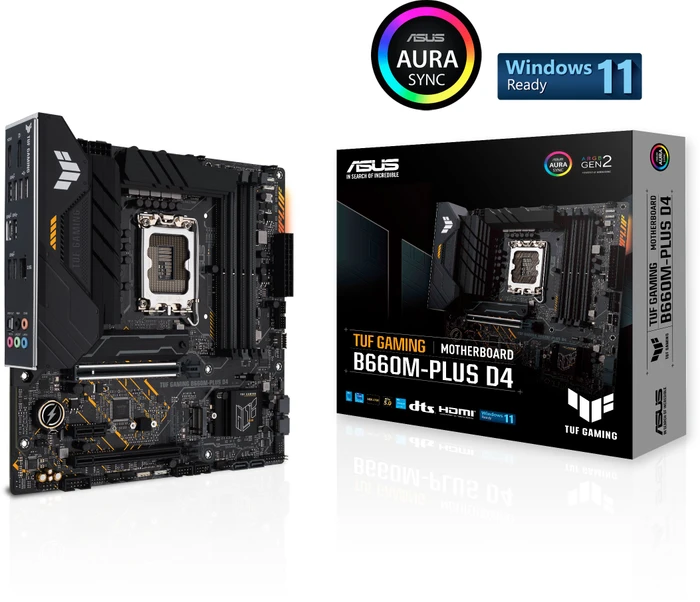 ASUS TUF Gaming B660M-Plus D4 (Intel 1700)