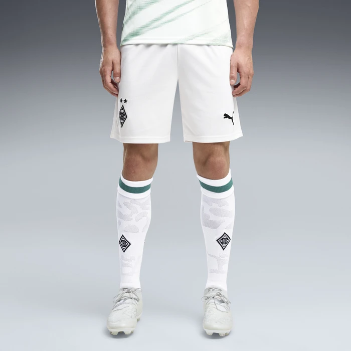 Puma Borussia Mönchengladbach 2026/2027 Heimshorts puma white/archive green (Herren)